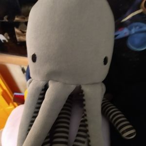 Octopus Throw Pillow Stuffed Animal